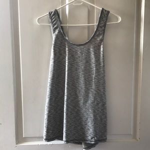Heather grey work out tank